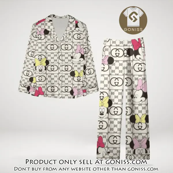 Trending luxury gc satin pajama set pjs1054 gn1218583